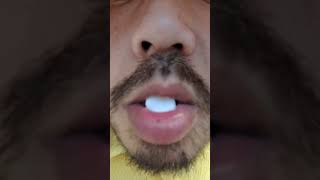 ASMR Candy eating & scissors sounds #shorts #asmr