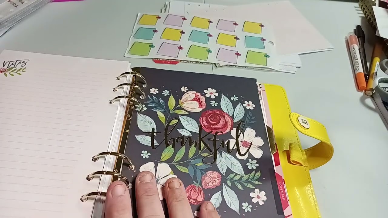 Agenda 52 A5 Ring Planner: Set-Up & Flipthrough