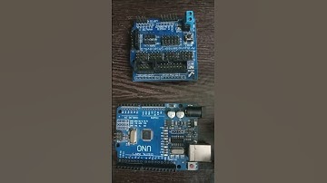 Arduino Uno and Arduino Sensor Shield #arduino #arduinoproject