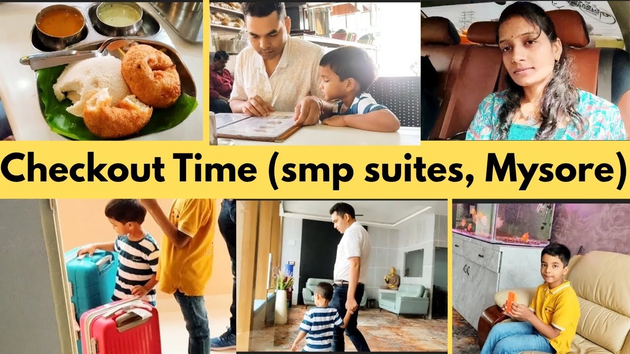 Checkout Time Hotel Smp suites/Mysore Journey Over/Mysore to Ooty Journey start by Road 