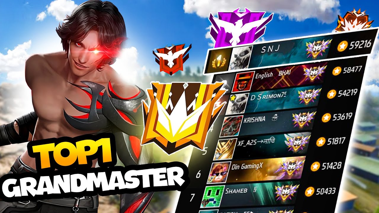 🔴[Live] Dominating Top 1 Grandmaster V Badge Lobby🗿😤Free Fire LIVE! 