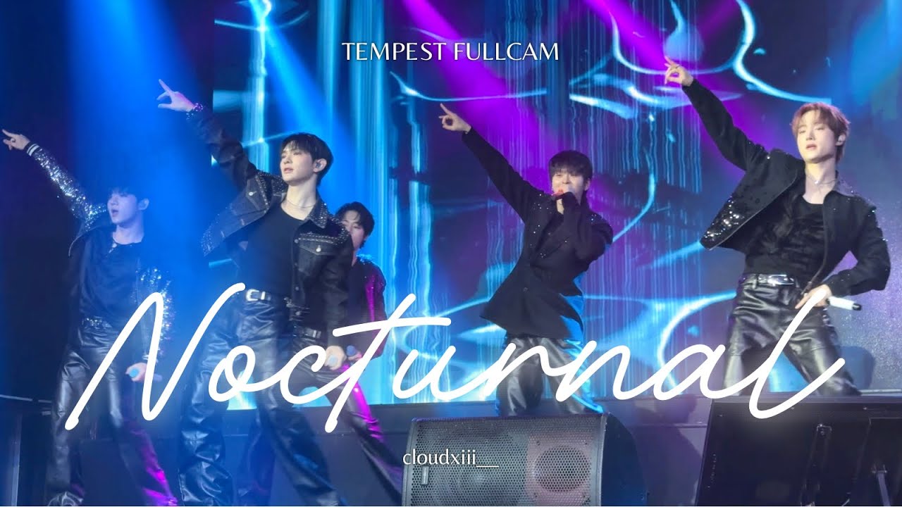 [4K] 260125 TEMPEST 템페스트 - Nocturnal (fullcam)｜As I Am in Taipei