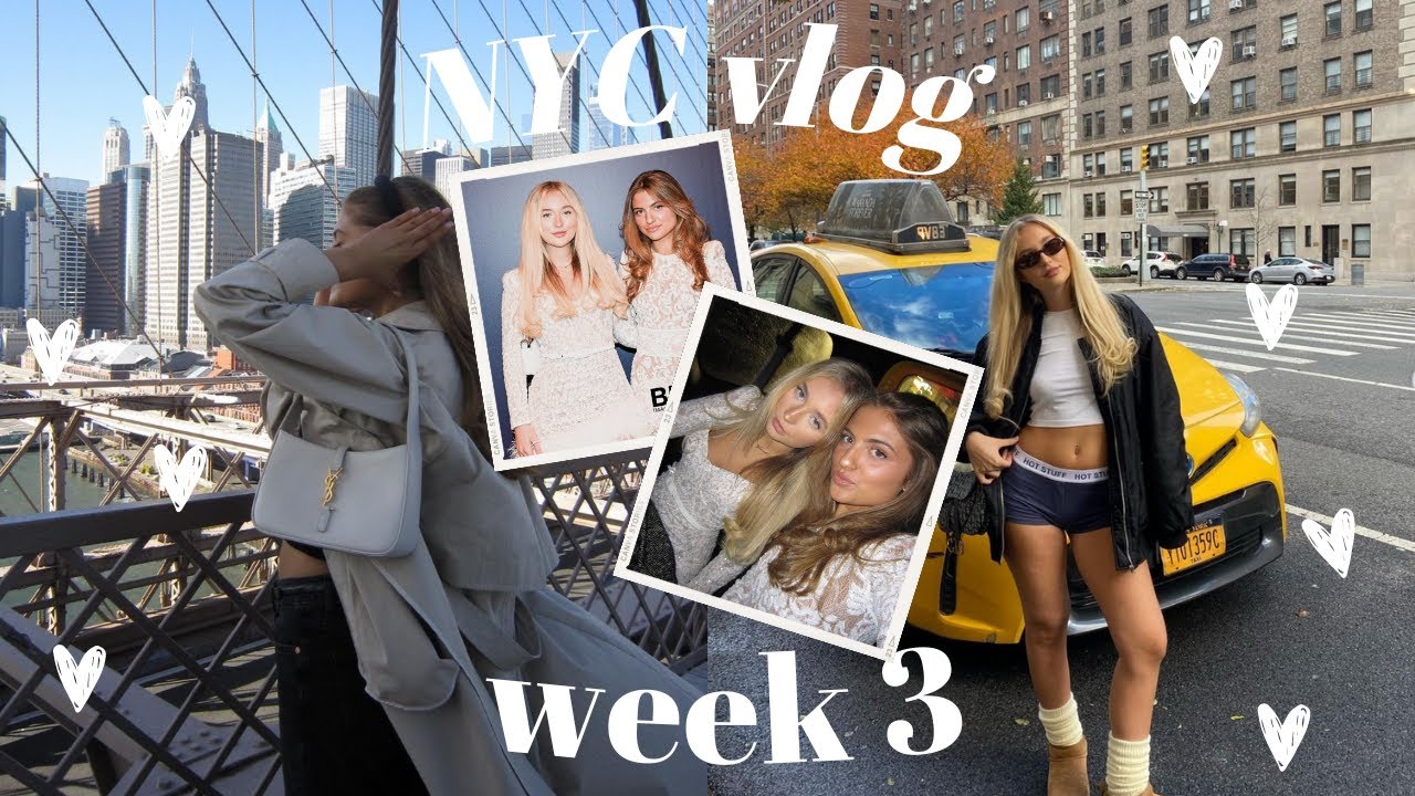 NYC VLOG WEEK 3! First nyc event, Clubbing, Touristy days
