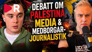 Söderholm vs Peterson: Hård debatt om media och Palestinarörelsen
