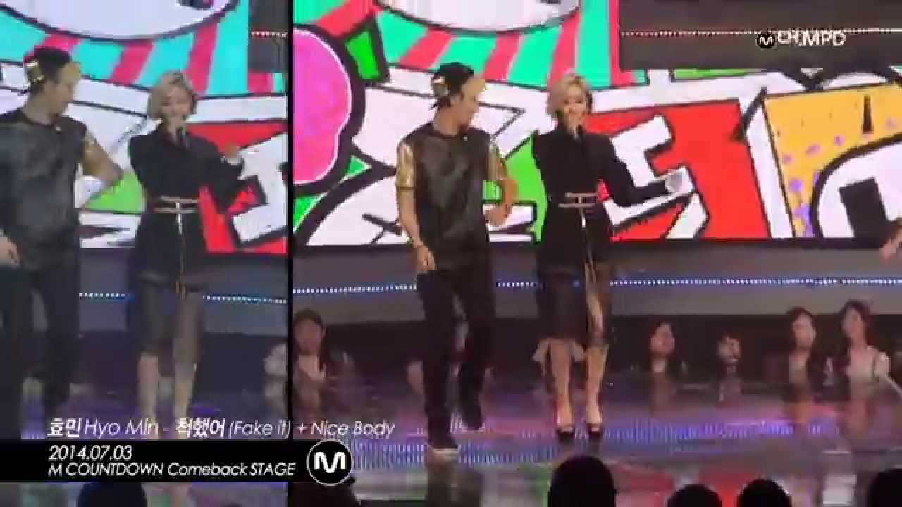 [MPD/직캠] 140703 효민(Hyo Min) in T-ara 나이스 바디 (NICE BODY)のサムネイル