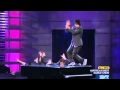 Quest crew dance with piano