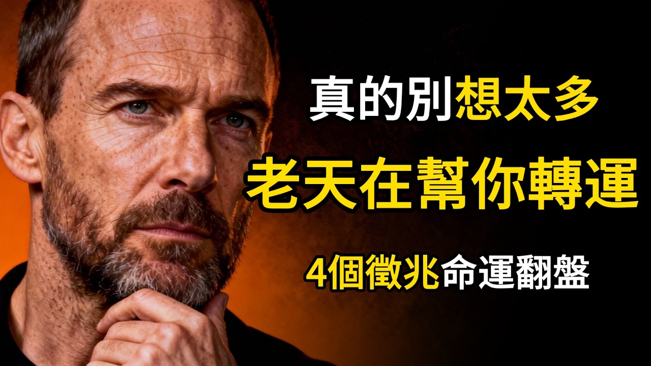 一個人要走大運前的4個徵兆：頻率提升後，你的世界會發生這3次翻天覆地的變化！