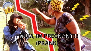 TELLING MY AFRICAN MUM I'M PREGNANT!! (PRANK)