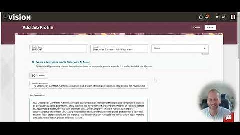 🚀 Oracle Cloud: HCM: AI-Powered Job Profile Creation