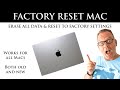 How to reset mac to factory settings new  old macs erase all data