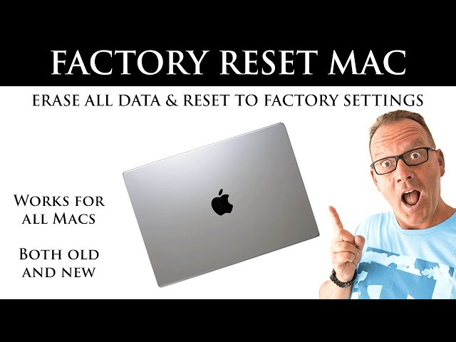 How to RESET MAC to FACTORY SETTINGS (New & Old Macs) Erase All Data. class=