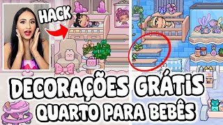DECORAÇÕES DE QUARTOS PARA BEBÊS, TUDO GRÁTIS, NO PAZU AVATAR WORLD / HOUSE MAKER,MANSÃO MAKER FREE screenshot 2
