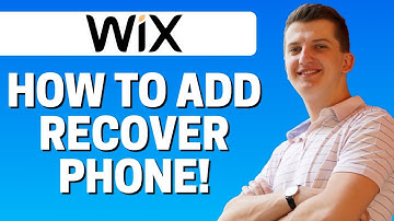How To Add Recovery Phone Number In Wix