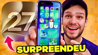 O iOS 27 ME SURPREENDEU! A MELHOR ATUALIZAÇÃO?