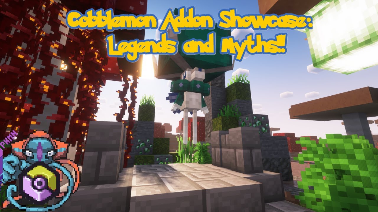 Cobbblemon Addon Showcase Legends and Myths YouTube