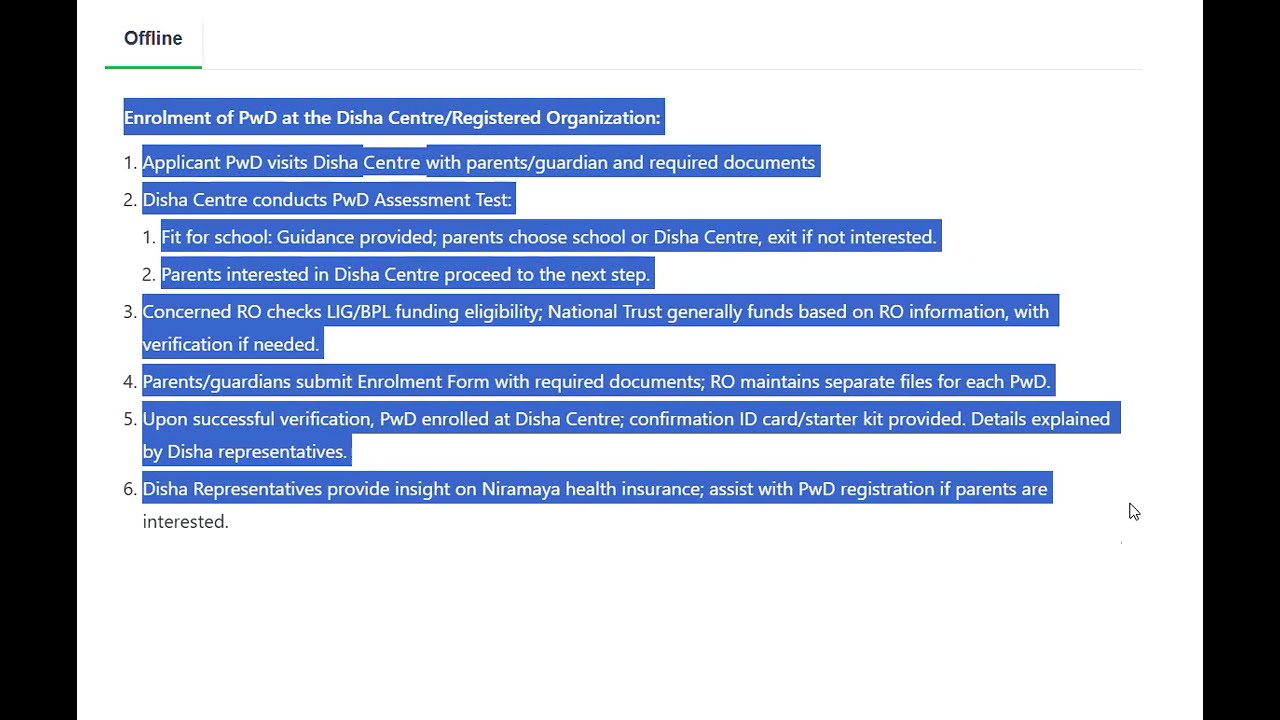 Disha   Early Intervention and School Readiness Scheme