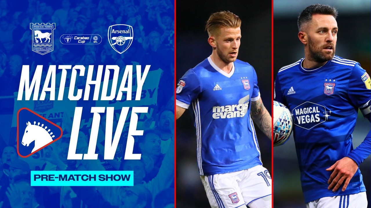 MATCHDAY LIVE | TOWN v ARSENAL