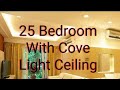 Cove lighting I 25 Bedroom with Cove Light Ceiling design I LED Strip Cove Lighting I