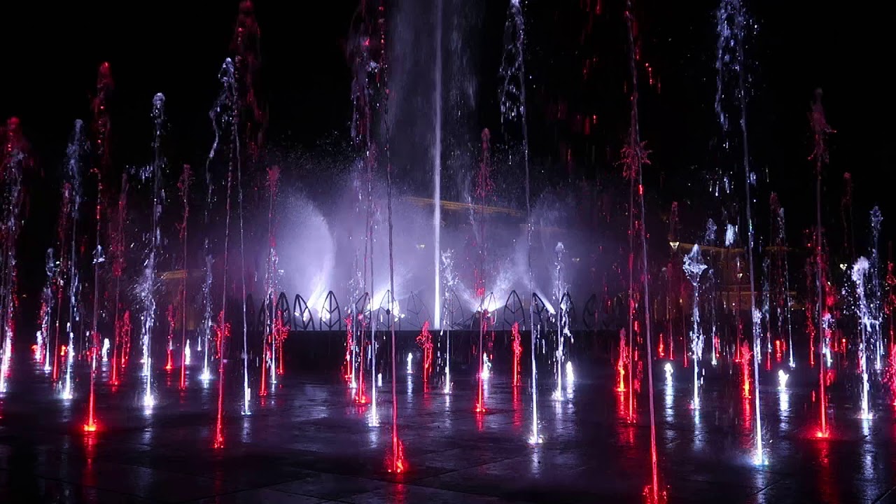 PLAC LITEWSKI LUBLIN POKAZ FONTANNY