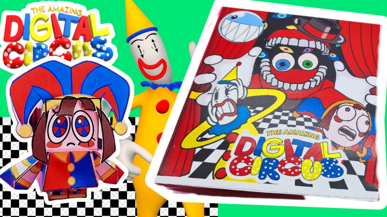 THE AMAZING DIGITAL CIRCUS Game Book Animation YouTube