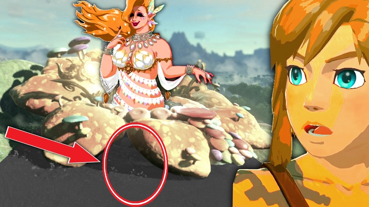 What Happens if you Go UNDERNEATH a Fairy Fountain?