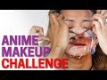 Full Face Using ONLY ANIME MAKEUP