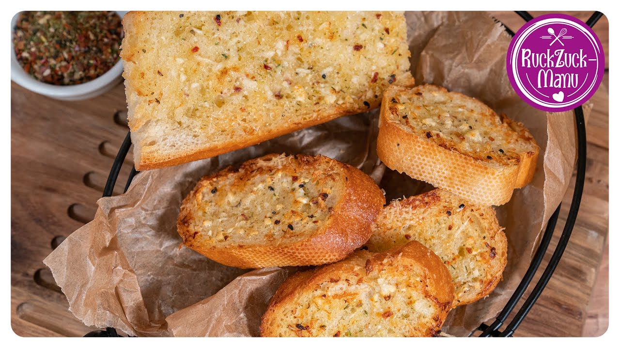 Das riechen sogar die Nachbarn 🤣 Käse-Knobi-Baguette 😋 Thermomix® TM5/TM6