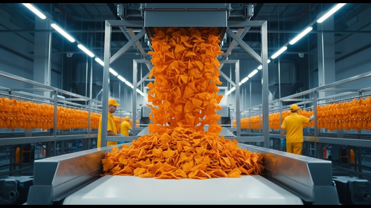 How Doritos Are Made Inside the Advanced Chip Factory – (Full Process) How Doritos Are Made
