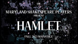 Hamlet - Fall 2023 Mainstage Production