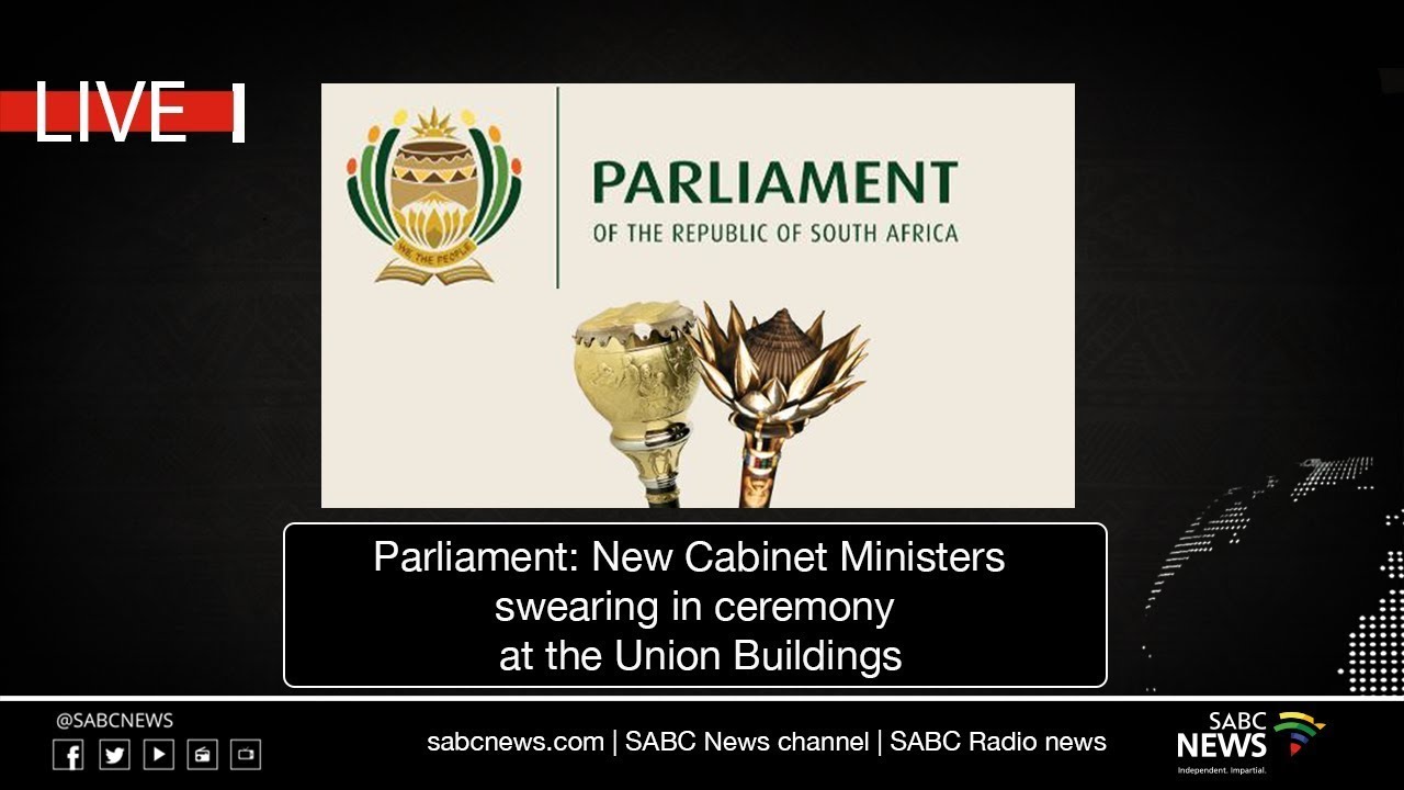 Swearing In Of New Cabinet Ministers 10 August 2021 Youtube