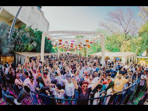 BANGR X TBR Holi Takeover 2024 Drone Shot 25th March 24 