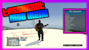 FREE GTA 5 Mod Menu - THE TESSERACT v1.5.0 + DOWNLOAD (GTA 5 MODS)