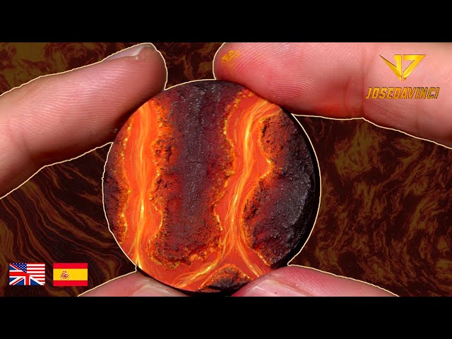 How to Paint LAVA BASE (Step by Step Tutorial)