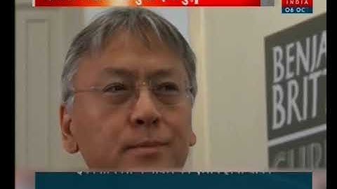 Novelist Kazuo Ishiguro Wins Nobel Prize In Literature