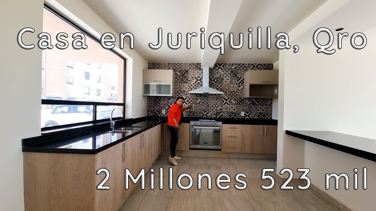 Hermosa casa de 2 Millones 523 mil en Juriquilla Querétaro - YouTube