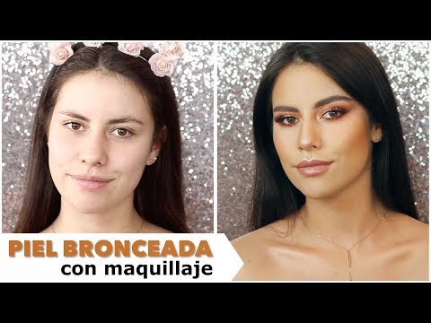 PIEL BRONCEADA Y LUMINOSA SIN SOL ☀ SUNKISSED & GLOWY SKIN MAKEUP TUTORIAL