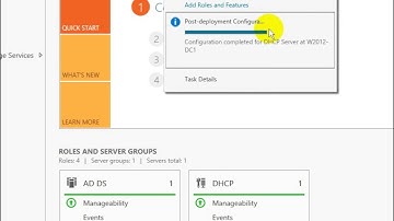 Installing and Configuring DHCP role on Windows Server 2012 R2