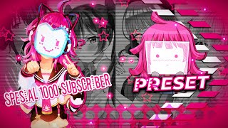 PRESET ALIGHT MOTION🥀 | DJ CINTAKU DI HIANATI (BANGERS FVNKY) 🎶 | SPESIAL 1000 SUBSCRIBER🎉✨