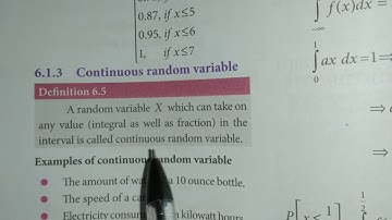 12 th BM, Random Variable & Mathematical Expectation, Defenitions- Intro, Chapter 6