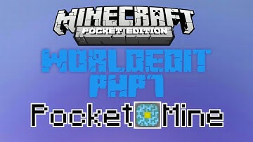 World Edit PhP7 ~ MCPE Plugins