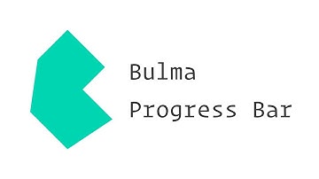 Bulma CSS - Progress Bars