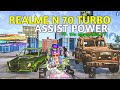 REALME NARZO 70 TURBO ASSIST POWER 🔥 PUBG LITE COMPETITIVE MONTAGE FT- Tnx Himanshu YT 