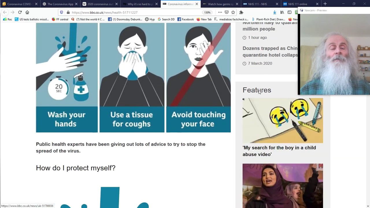 Coronavirus information: How to stay safe - YouTube