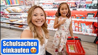 Schulsachen für 1. Klasse einkaufen 😍 Einschulung Shopping Haul | Mamiseelen