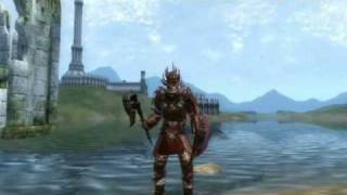 Oblivion - Jump From Dive Rock To Lake Rumare