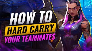 How To HARD CARRY Your TEAM In Valorant - Ranked Guide