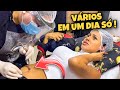 COLOQUEI VÁRIOS PIERCINGS DE UMA SÓ VEZ! *NÃO É TROLLAGEM*