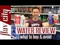 Best Water To Buy At The Grocery Store - Alkaline, Flavored, Electrolyte, & More!