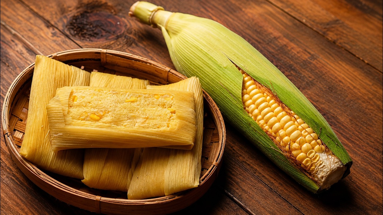 Gostinho de festa junina? PAMONHA SALGADA CASEIRA é tudo que você vai querer comer hoje