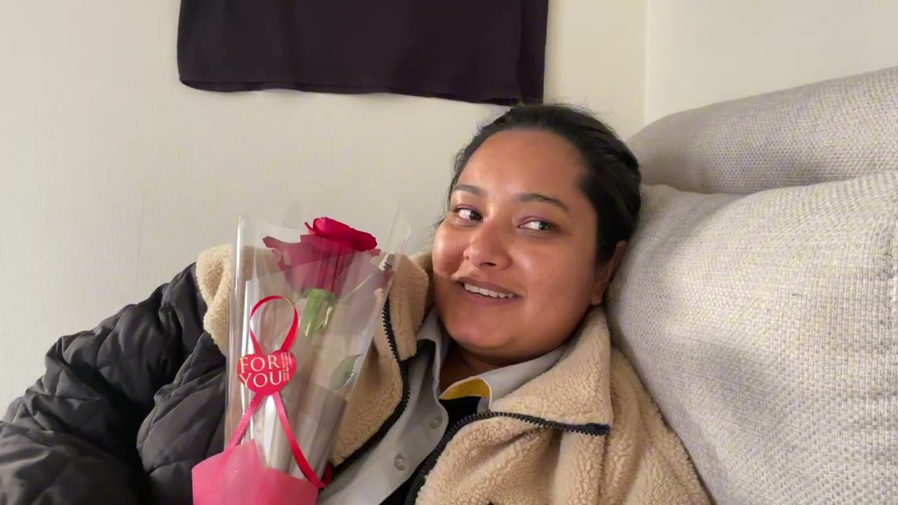 surprise in valentine day